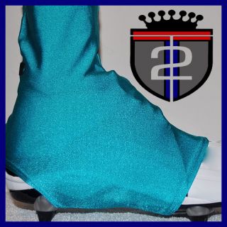 Teal 2Tone Cleat Covers Football Spats Spats