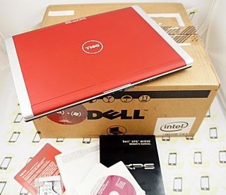   Laptop 15 4 Core 2 Duo 2GHz 2GB RAM Fingerprint Webcam Red