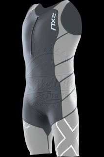 2XU Compression Trisuit Mens Medium Triathlon Racing Suit MT1764D All 
