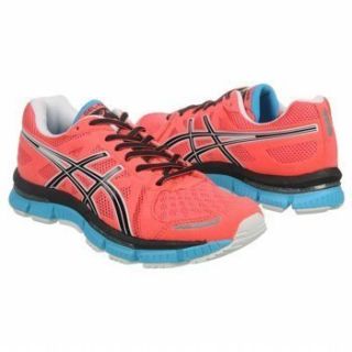 Asics Womens Gel Neo 33 Coral Black Blue Running Shoes