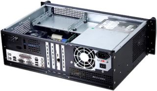 3U Shortest Depth 11 81 Only Wall Rack Mount Chassis M ATX ITX Case 