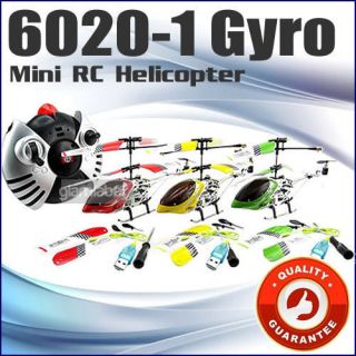 Gyro Metal 3 Channel SH Micro Mini RC Helicopter 6020 1