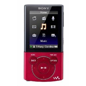 Sony 4GB E Series  Player Red FM Tuner NWZ E443 4905524613728 