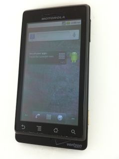 Motorola Droid A855 Verizon Android Slider w 5 0 MP Camera WiFi