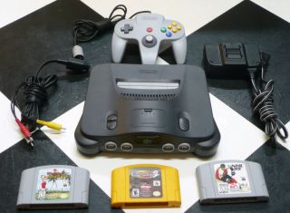 Nintendo 64 Complete Console System Games Bundle Lot N64 Collection 