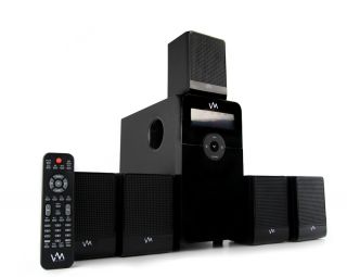 VM Audio VMHS511 500W 5 1 Home Multi Media Surround Sound Speakers 