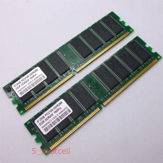 NEW 1GB 2X512MB PC2100 184Pin DDR 512 MB 266MHZ Desktop Memory