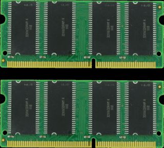 New 1GB 2 x 512 MB Total PC133 SODIMM 144 PIN SDRAM Memory LAPTOP 
