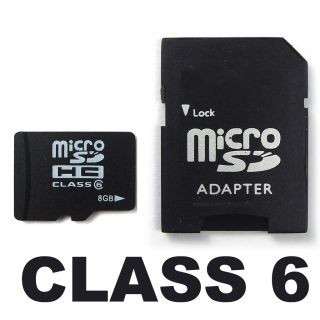 8GB Class 6 Micro SD HC SDHC MicroSD Memory Card 8 G GB