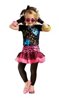 Cute 80s Pop Party Toddler Halloween Costume 122561