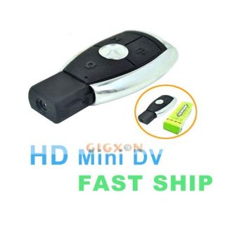 New 8GB Mini 720x480 30fps Car Key Spy Hidden Camera DVR Recorder 