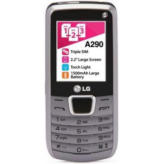 New LG A290 Triple SIM Unlocked GSM Mobile Phone Ship DHL/Fedex