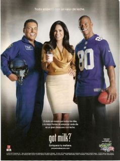 Jose Hernandez Karla Martinez Victor Cruz Spanish got Milk Ad New 2012 