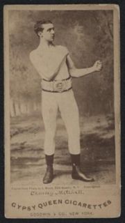   Gypsy Queen Cigarettes Boxing Card N 174 Charley Mitchell RARE