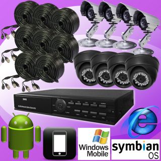   8CH Video Surveillance CCTV DVR Video Recorder Security Camera System