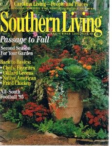 Southern Living September 1995 All South Football 95 Carolina Living 