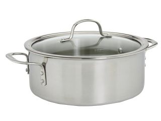 Calphalon Tri Ply Stainless Steel 5 Qt Dutch Oven    