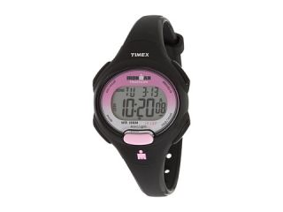 Timex Sport Ironman Black and Pink Mid Size 10 Lap Watch    