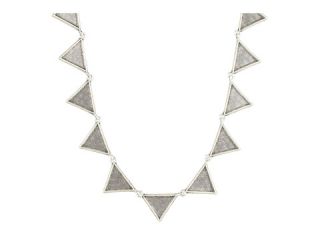 House of Harlow 1960 Crosshatched Triangle Collar Necklace    