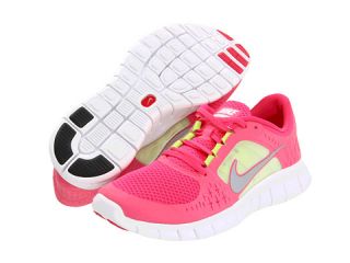 Nike Kids Free Run 3 (Youth) Spark/White/Volt Reflect Silver    