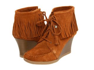 Minnetonka Lace Up Fringe Ankle Wedge Boot $60.99 $75.95 Rated 4 