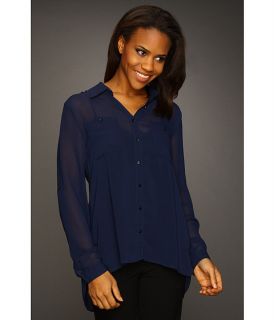 kenneth cole new york blouse w layered back $ 89