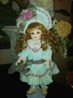 Franklin Mint Maryse Nicole 13in Abby Rose Doll