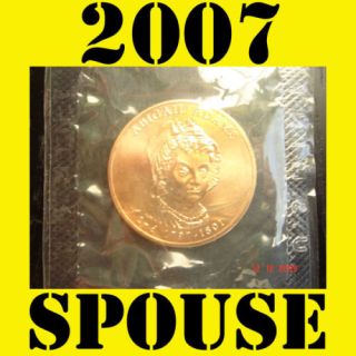 2007 US Mint First Spouse Bronze Medal Abigail Adams