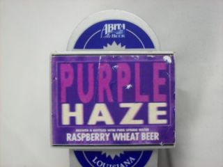   Haze Beer Wood Draft Bar Tap Handle Keg Abita Brewing Co. Louisiana LA
