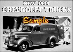 1938 Chevrolet Truck B Refrigerator Magnet Stickers Decals Magnets 