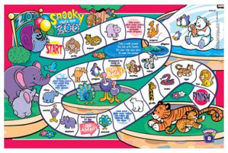 Super Duper Snooky Snail’s Fluency Laminated Board Educational Games 