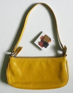 NEW Womens *Wilsons Leather* Handbag Baguette Shoulder Bag Mustard 