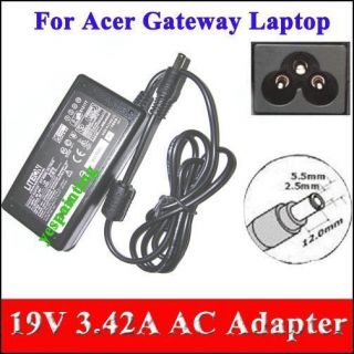 AC Adapter for Liteon Acer Gateway PA 1700 02 19V 3 42A