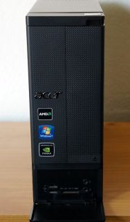 Acer Aspire X1 AX1420G U5832 Desktop PC Athlon II 645 Quad core 3 1GHz 