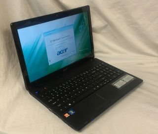 Acer AS5253 BZ660 Laptop Notebook Computer 320GB AMD Dual Core C50 