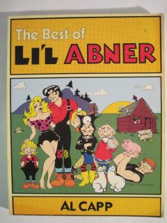The Best of LiL Abner by Al Capp 1978 First Edition SC Soft Cover 