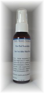 Acid Peel Neutralizer for Glycolic Lactic Salicylic