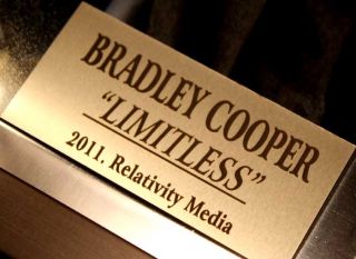 Bradley Cooper LIMITLESS PROP Pill & File, Signed AUTOGRAPH, COA UACC 