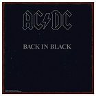 ACDC AC DC Back in Black CD Album LP Cover Pocket Watch Pocketwatch 