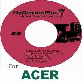 Acer Aspire 5610 Drivers Recovery Restore Disc 7 XP Vis