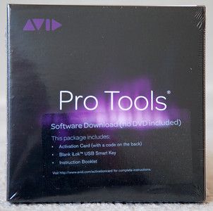 Avid Pro Tools 10   Full Version with Activation Card and iLok