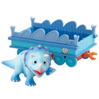Tank is a kid Triceratops who is always ready to have fun, very active 