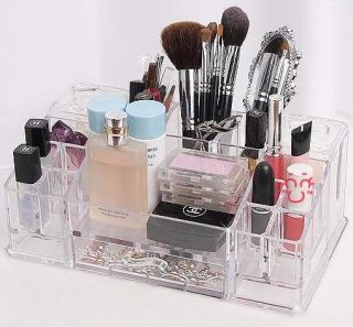 Cosmetic Organizer Beauty Acrylic Make Up Case Organiser Lipstick 