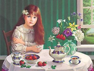 Strawberries by Pati Bannister Remarque Back to School Special