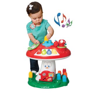 One Step Ahead Activity Mushroom Toddler Toy Activity Center Kids 12 