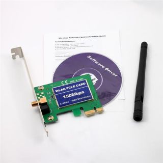   150Mbps 802 11b G N Wireless WiFi Adapter Card for Desktop