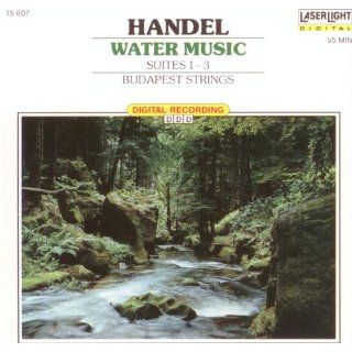 Handel Water Music Suites 1 3 Budapest Strings New CD
