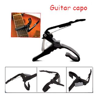 Folk Acoustic Electric Tune Quick Change Trigger Guitar Capo Key Clamp 