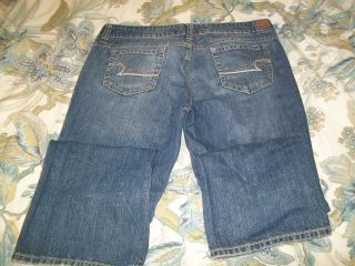 American Eagle womens size 14 short favorite boyfreind jeans AE pants 