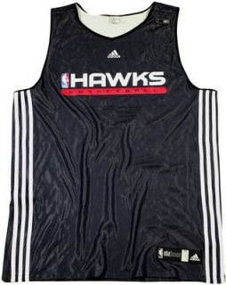 NBA Atlanta Hawks Adidas Fusion Practice Jersey Navy Many Sizes 